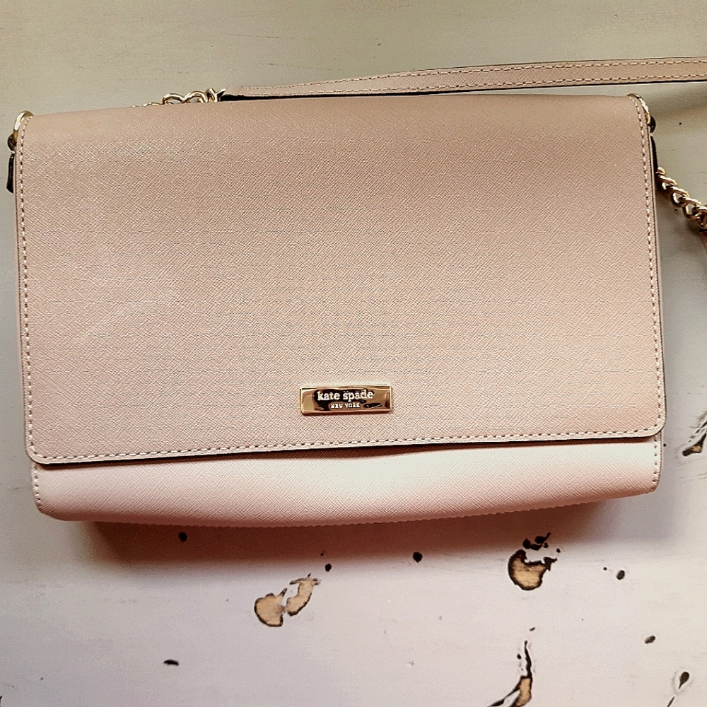 Kate Spade tan crossbody bag